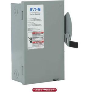 2 Pole 240 Volt General Duty Non-Fusible